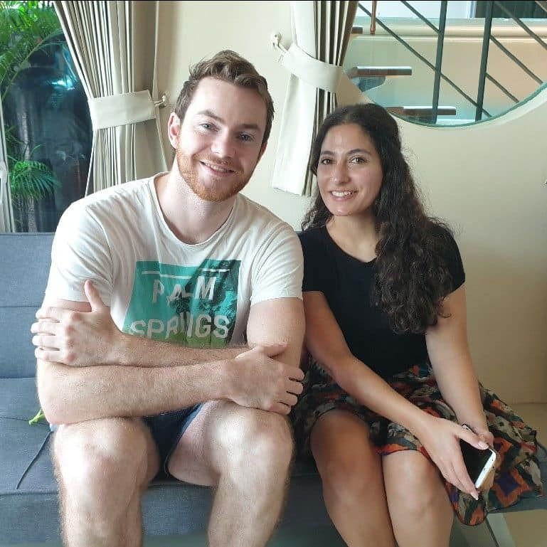 Couple sitting together in the lobby of The Way Patong Hotel